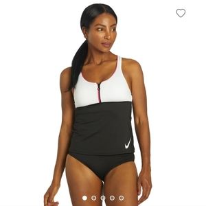 Women's Nike Colorblock Racerback Tankini Top